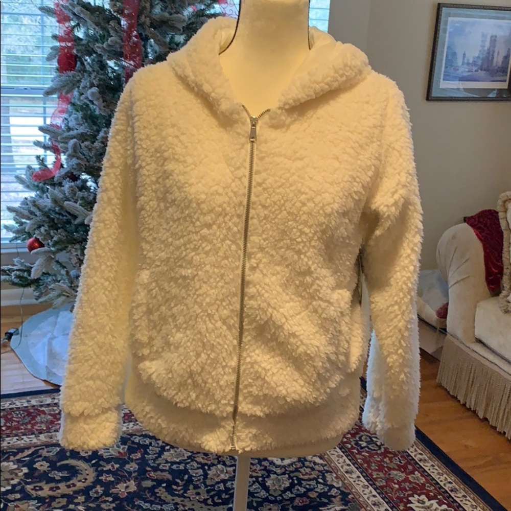 Soft Fleece Jacket with Hood